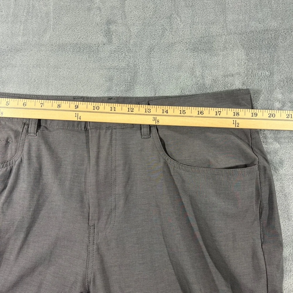 Callaway Mens Golf Pants 38x30 Grey Stretch Performance Five Pocket Trousers
